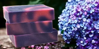 Hydrangea Soap