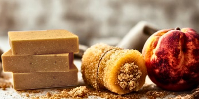 Peach Tea Scrub Soap