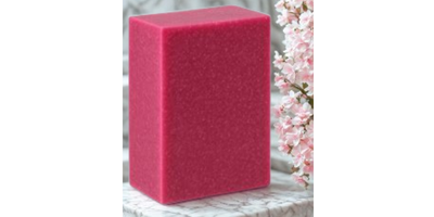 Raspberry Patchouli Scrub Soap
